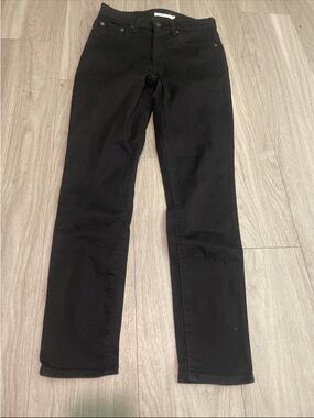 Levi's Black High-Rise Skinny Jeans